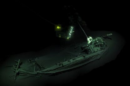 Un navire marchand Grec vieux de plus de 2 500 ans trouvé au fond de la mer Noire Un navire marchand Grec vieux de plus de 2 500 ans trouvé au fond de la mer Noire
