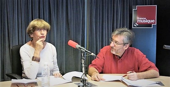 France Musique, studio 131... La compositrice Elżbieta Sikora & Arnaud Merlin