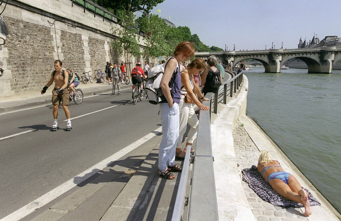 Rollers, vélos et promeneurs sont les bienvenus sur les quais depuis octobre 2016
