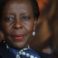 Louise Mushikiwabo, ministre rwandaise des affaires étrangères, lors de l'Assemblée générale des Nations Unies le 25 septembre dernier à New York