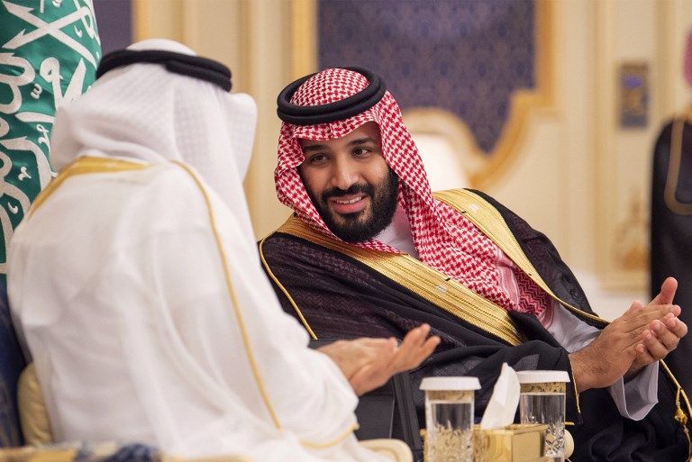 Mohammed ben Salman dans le palais royal