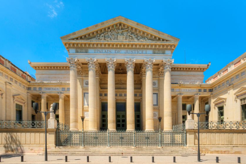 Palais de Justice de Nîmes (Gard)