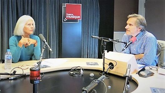 France Musique, studio 131... Brigitte François-Sappey & Philippe Venturini