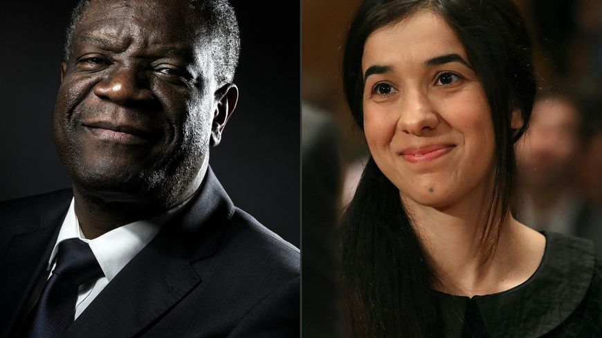 Denis Mukwege et Nadia Murad