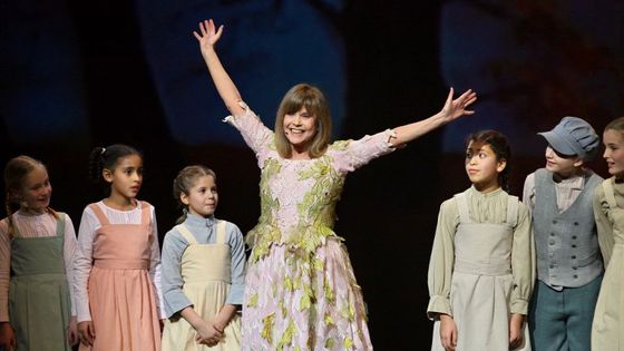 Chantal Goya, sur scène en 2008 pour son spectacle musical "Le mystérieux voyage de Marie-Rose", au Palais des Congrès de Paris ©AFP - François Guillot