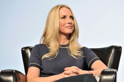 Laurene Powell Jobs, veuve du cofondateur d'Apple Steve Jobs, lors d'un festival dédié aux nouvelles technologies à San Francisco (20 septembre 2017). Laurene Powell Jobs, veuve du cofondateur d'Apple Steve Jobs, lors d'un festival dédié aux nouvelles technologies à San Francisco (20 septembre 2017).