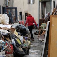 Les dégâts après les inondations dans l'Aude en octobre dernier