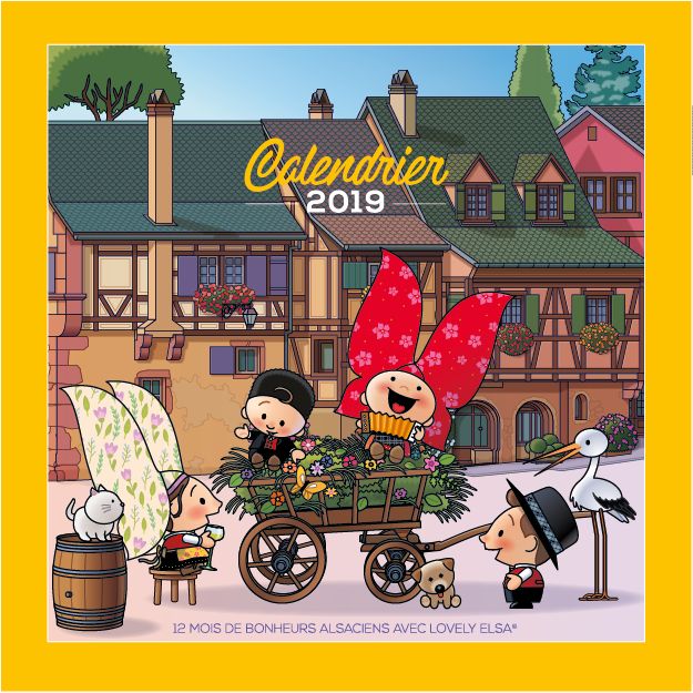 Le calendrier Lovely Elsa