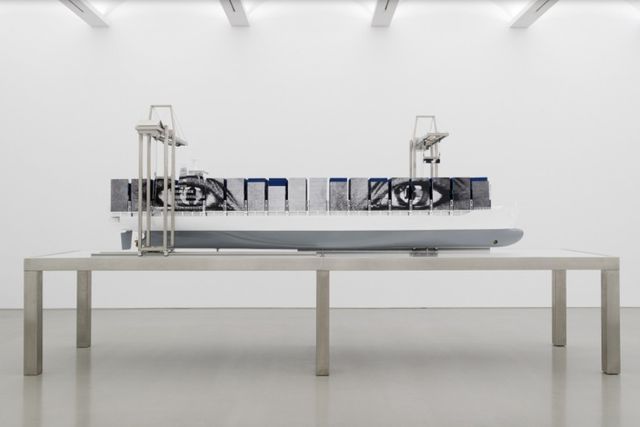 JR, pour la MEP et l'exposition Momentum