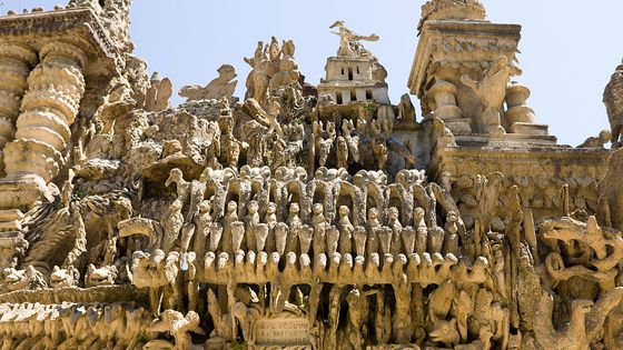 Le Palais idéal du facteur Ferdinand Cheval à Hauterives ©Getty - Thierry Monasse