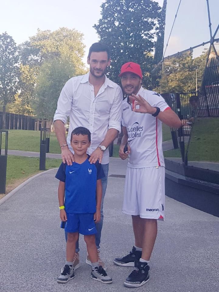Kaotik et Hugo Lloris ex OGC Nice et champion du monde