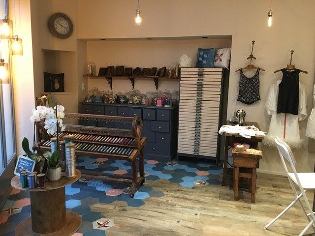 L'atelier de Magali Beaumont à l'isle sur la Sorgue