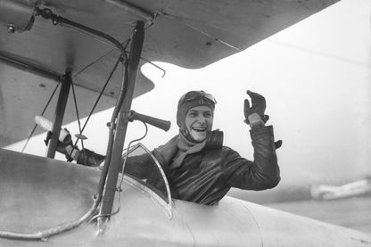 Hélène Boucher au Bourget en 1929 Hélène Boucher au Bourget en 1929