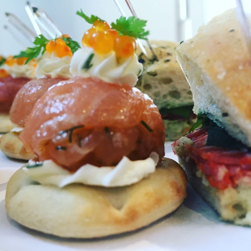 Canapés salés