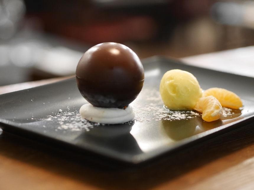 Le chef de Notre Resto aime le chocolat