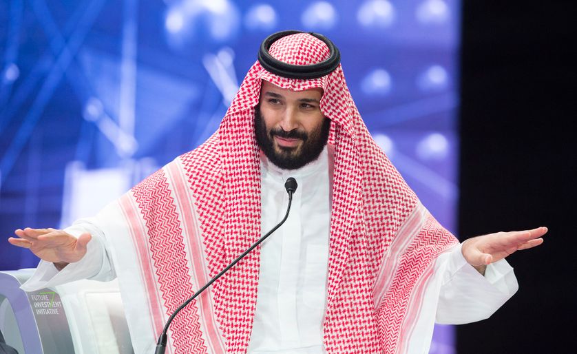 Le prince Mohammed Ben Salmane à Ryad le 24 octobre 2018 (Crédits : AFP & Saoudi royal palace)