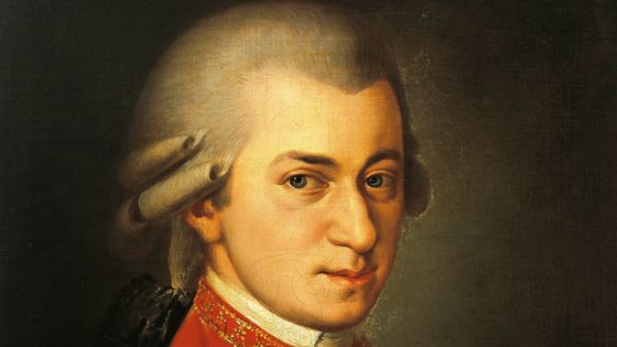 Portrait of Wolfgang Amadeus Mozart