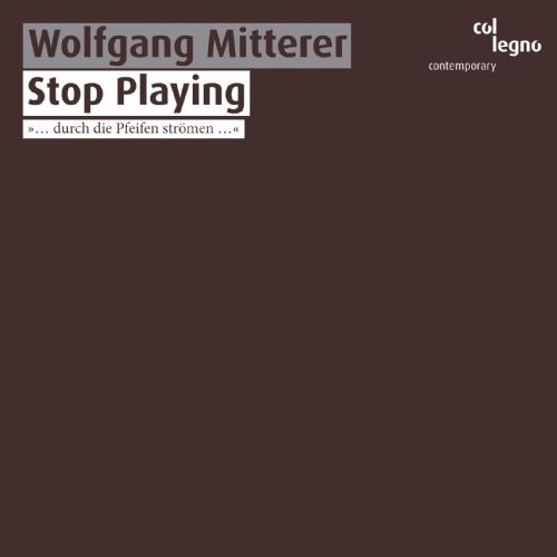 CD Wolfgang Mitterer Stop playing