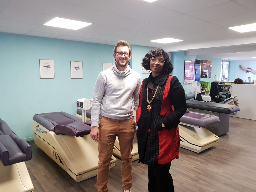Nicolas Corrotte et Blanche Fouda vous accueillent chez Harmony gym à Bordeaux
