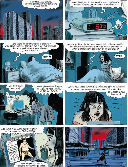 Cyberfatale planche ed Rue de Sèvres