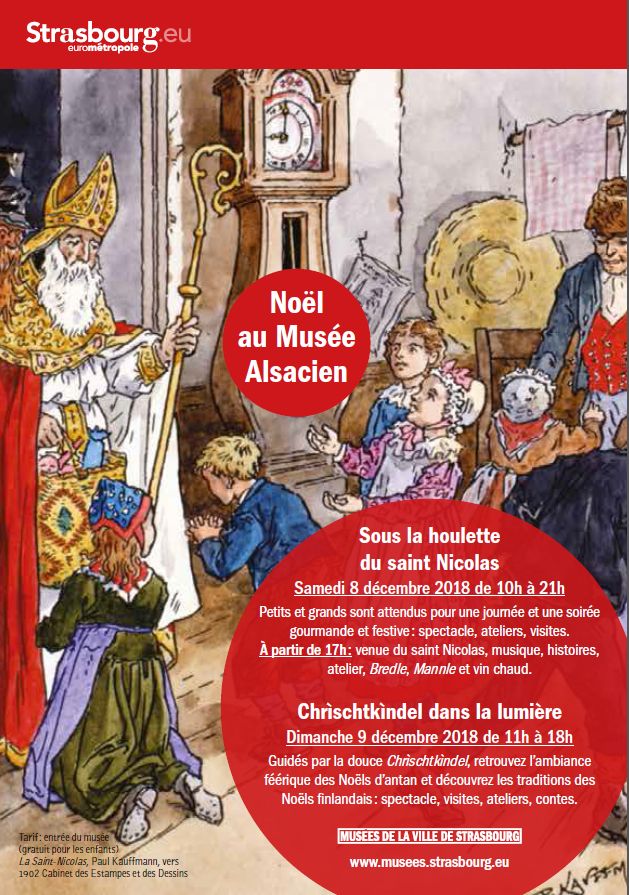 Affiche festivités de Noël