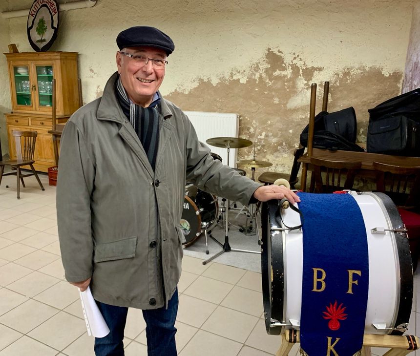 Kuttolsheim, Jean Marie Riehl, pdt Harmonie fanfare