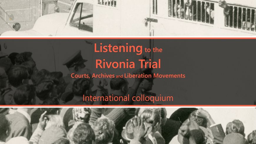 Affiche du Colloque sur les archives du Procès Rivonia
