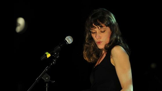 Emilie Loizeau, en concert au Printemps de Bourges, le 16 avril 2016. ©AFP - Guillaume Souvant
