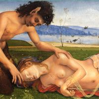 La Mort de Procris (détail), par Piero di Cosimo, v. 1486-1510 / Musicopolis (DP)