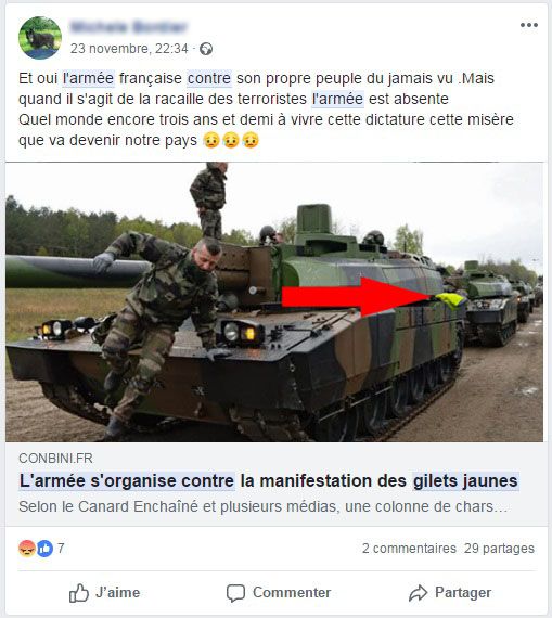 De nombreux internautes ont relayé cette fausse information
