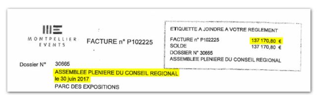 Document rendu public par les élus de l'opposition de la région Occitanie.