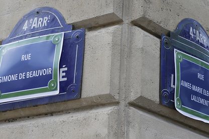 Plaques de rue revisitées Plaques de rue revisitées