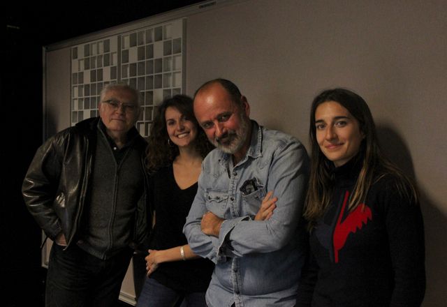 "Vous Les Femmes", de g. à d. : Albert Algoud, Fanny Agostini, Daniel Morin, Perrine Laffont