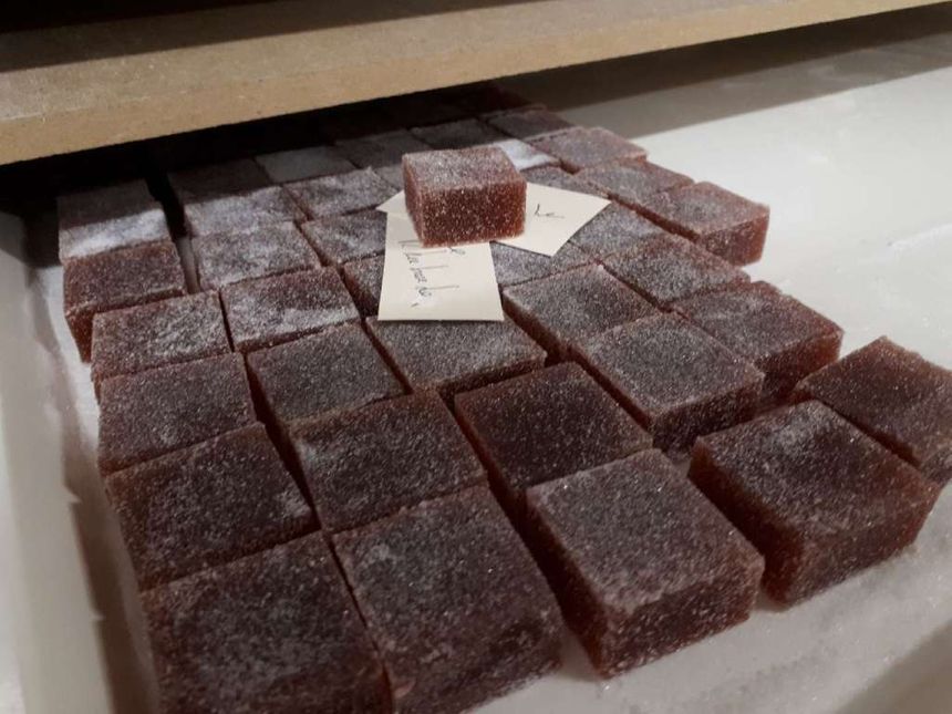 Les pâtes de fruits artisanales sont généreuses en parfum et en goût