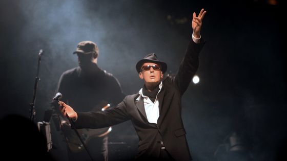 Alain Bashung, Nice Jazz Festival, juillet 2008 ©AFP - VALERY HACHE
