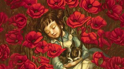 Le Magicien d' Oz, éd. Albin Michel Jeunesse, deBenjamin Lacombe (illustration) et Sébastien Perez (re-écriture) - Benjamin Lacombe (illustration), Sébastien Perez (re-écriture)