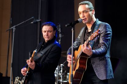 Jean-Baptiste Guégan, sosie vocal de Johnny Hallyday, en concert devant 6 000 personnes à Calais en juillet dernier. Jean-Baptiste Guégan, sosie vocal de Johnny Hallyday, en concert devant 6 000 personnes à Calais en juillet dernier.