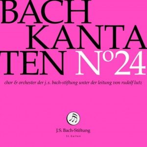 Volume 24 de l’intégrale des cantates par la Bach Stifftung de Saint-Gall sous la direction de Rudolf Lutz