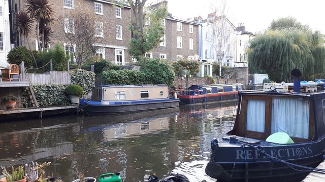 Sur les canaux près de Camden Market