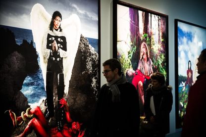 Œuvres du photographe et réalisateur américain, David LaChapelle, sur la figure de Michael Jackson : à retrouver dans l'exposition "Michael Jackson : On the Wall", l'exposition au Grand Palais Œuvres du photographe et réalisateur américain, David LaChapelle, sur la figure de Michael Jackson : à retrouver dans l'exposition "Michael Jackson : On the Wall", l'exposition au Grand Palais
