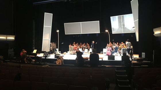 Répétition de L'Enlèvement au Sérail par la Co(opéra)tive à Besançon, octobre 2018. ©Radio France - Nathalie Moller