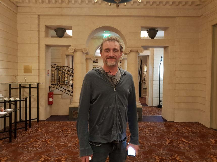 Jean-Paul Rouve de passage à Bordeaux