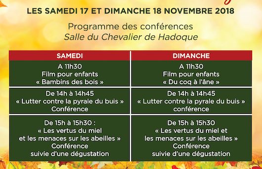 Programme des conférences