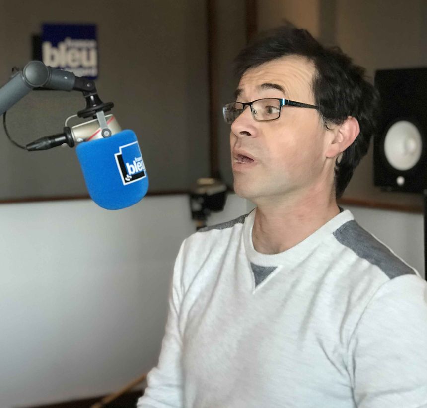 Laurent en studio