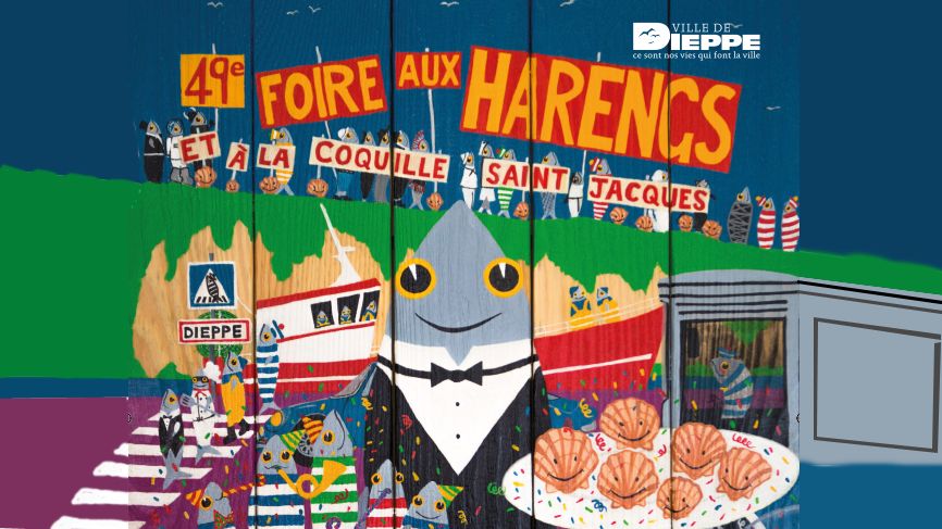Visuel Foire aux harengs de Dieppe 2018