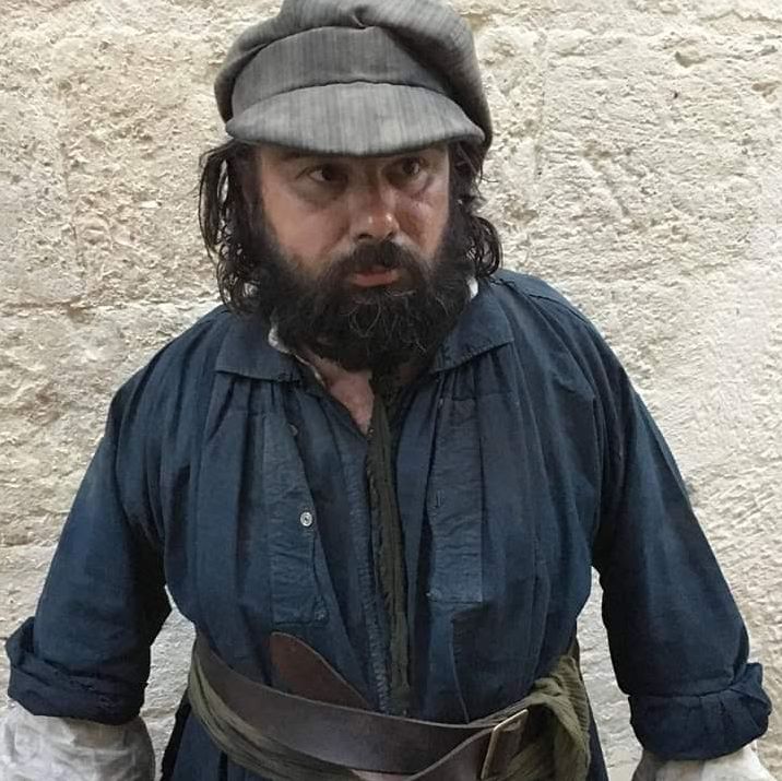 Cyril Duverdier dans son costume de figurant