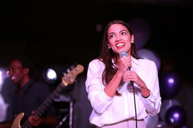 Alexandria Ocasio-Cortez, après sa victoire mardi à New-York