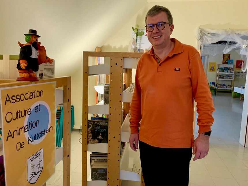 Kuttolsheim, Vincent Noé Pdt de Culture et animation