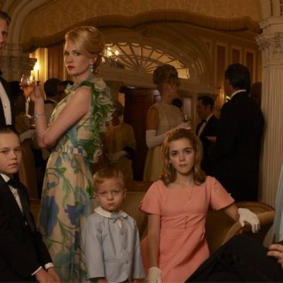 La famille Draper version 70's (Mad Men/AMC).
