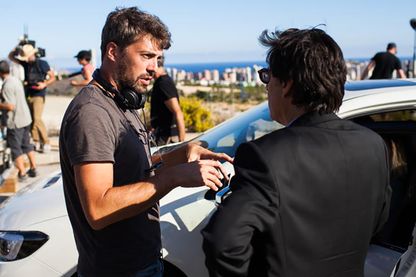 Thomas Cailley, le réalisateur et Yvan Attal sur le tournage de la série "Ad vitam" Thomas Cailley, le réalisateur et Yvan Attal sur le tournage de la série "Ad vitam"